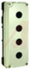 Enclosure for 22mm Pushbutton, 4 opr, PDC Aluminum, Gray, 80Lx225Wx52H mm - 70074853 - Allied Electronics, Inc.
