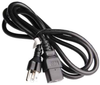 8ft NEMA 5-15P USA 3 pin Plug to C19 SJT Power Cord -- SF-1218-08B-14 - Image