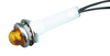 Led Indicator, 9.65Mm, 12V, Yellow; Led Color Vcc (Visual Communications Company) - 05C1817 - Newark, An Avnet Company