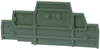 End & Intermediate Plate, Din Mount Terminal Block; For Use With Wago - 29K0699 - Newark, An Avnet Company