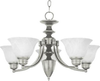 Mid. Chandeliers-Glass Up - 45953 - Light Center (The)