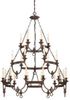 1-6747-24-117 Large Chandeliers-Candle - 365225 - Capital Lighting, Inc.