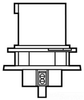 Pin and Sleeve Inlet - PS360B7-S - Selecta Products