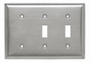 Combination Openings, 2 Toggle Switch & 1 Blank -- SS214 - Image