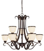 1-5778-9-13 Mid. Chandeliers-Glass Up - 410130 - Capital Lighting, Inc.