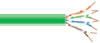 1000ft Spool Green CAT6 550MHz Stranded Bulk Cable Unshielded PVC -- EVNSL0642A-1000 - Image