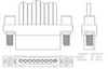 Microminiature & Nanominiature D Connectors - 1589455-4 - TE Connectivity