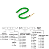 Jumper Wires, Pre-Crimped Leads - H3AXG-10104-G4-ND - DigiKey