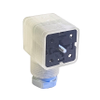 GDM Legacy- 175301-803 (DIN 43650), Form A, 18mm, 2 Pole+Ground (Protective Earth), Translucent Housing, PG11 Grey Gland -- GDML 2011 LED 24 HH grey