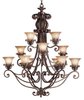 Large Chandeliers-Glass Shade - 263785 - Light Center (The)