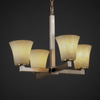 CLD-8829-20-NCKL Mid. Chandeliers-Glass Up - 671089 - Capital Lighting, Inc.