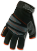 Ergodyne Proflex 712 Black 2XL EVA Foam/Neoprene/PVC/Spandex/Synthetic Leather/Terry Cloth Fingerless Work & General Purpose Gloves - Uncoated - Rough Finish - 720476-16176 - 720476-16176 - R. S. Hughes Company, Inc.