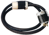 120V Single Phase Whip Extension cable in 20 ft. length with L5-20R output and L5-20P input -- SUWEL520C-20 - Image