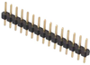 Connector, Header, 40Pos, 2Mm, 1Row; Pitch Spacing Harwin - 29AH6826 - Newark, An Avnet Company