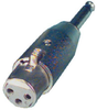 1/4 In Mono Male To Female Xlr - Nickel; Product Range Mcm - 27C4981 - Newark, An Avnet Company