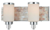 Bathroom Fixtures-Two Lights - 61173 - Light Center (The)