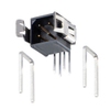2+2 Pos. Male DIL Horizontal Throughboard Conn. Latches - M80-8660422 - Harwin Plc