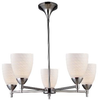 10155/5PC-WS Mid. Chandeliers-Glass Up - 638227 - Capital Lighting, Inc.