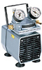 Gast DOA-P504-BN High-Capacity Vacuum Pump, Gauge/Reg; 1.0 cfm/24