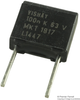 Cap, 0.1Μf, 63V, 10%, Pet; Capacitance Vishay - 84AC2117 - Newark, An Avnet Company