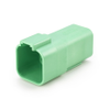 Amphenol Sine Systems AT04-6P-GRN 6-Way Connector DT04-6P Compatible, Green - 39883 - Waytek, Inc.