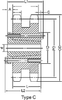Q-bushed Sprockets -- D35SDS68 - Image