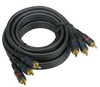 6ft 3 RCA M/M Component Video Cable Gold Plated - 2021-SF-81 - SFCable.com