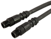 M12 Etherlink Connector, Plug Assembly, Male, 13.1' - E04E0131BA5 - Remke Industries