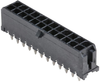 Connector, Header, 24Pos, 2Row, 3Mm; Connector Systems Molex - 01AH1211 - Newark, An Avnet Company