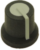 Knob, Round W/line, 16.2Mm, Black Rohs Compliant Multicomp Pro - 39AH5526 - Newark, An Avnet Company