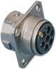 Circular Connector, Industrial Series, Receptacle, 12, Socket, Crimp / Solder, Cable Mount Rohs Compliant Jaeger - 39X0733 - Newark, An Avnet Company