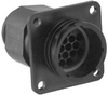 Circular Connector Receptacle Size 17, 16 Position, Panel; Product Range Amp - Te Connectivity - 19H3862 - Newark, An Avnet Company