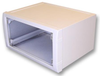 Enclosure, Mettec, 85Mm High, Destop Case, Instrument, 120 Mm, 230 Mm, 180 Mm, Aluminium, White Rohs Compliant Metcase - 67C8676 - Newark, An Avnet Company