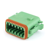 Amphenol Sine Systems AT06-12SC 12-Way AT Connector Plug, DT06-12SC Compatible - 38199 - Waytek, Inc.