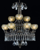 32324 Large Chandeliers-Glass Shade - 782714 - Capital Lighting, Inc.