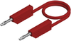 Test Lead, 4Mm Banana Plug, Red, 250Mm; Test Connector Type A Hirschmann Test And Measurement - 71AC0995 - Newark, An Avnet Company