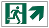 Glow-In-The Dark Safety Guidance Sign - NYC Approved - 81914 - Brady Corporation