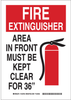 Brady B-555 Aluminum Rectangle White Emergency Exit & Safe Pathway Sign - 7 in Width x 10 in Height - 123767 - 754473-79446 - R. S. Hughes Company, Inc.