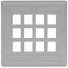 Datacommunication Face Plate -- IFP212GY - Image