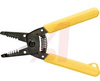Wire Stripper; 10-18 AWG solid; 12-20 AWG stranded; spring; yellow handle - 70225332 - Allied Electronics, Inc.