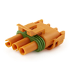 Aptiv 12041332 Female 3-Contact Tower Half Body Weather-Pack Connector - 39098 - Waytek, Inc.