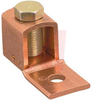CU MECHANICAL LUG, 1 BARREL 1 HOLE, FIXED, #14-#4 - 70044001 - Allied Electronics, Inc.