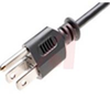 Cord, Detachable Power; 2.5 A; Plug; SPT-2; 1.83 m; 312.5 W; 125 V; Black -- 70116062