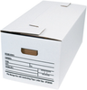 Interlocking Flap File Storage Boxes, 24