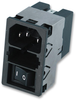 Connector, Power Entry, Inlet W/ Fltr, C14, 4A; Connector Type Schurter - 24C7795 - Newark, An Avnet Company