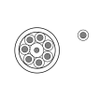Speaker Cable PVC 8x2.5mm², CPR Eca. - BE43907 - Belden Inc.