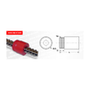 1-10 ACME thread mounted Supoernut¬Æ manufactured from Acetal with PTFE, 1 Start and a lead of 0.1