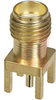 connector,rf coaxial,sma pcb jack recept,4 legs,center post term,.155 legs&post - 70142718 - Allied Electronics, Inc.