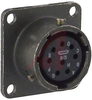 CONNECTOR,MILSPEC BOX MOUNTING RECEPTACLE,CLASS E,SIZE 12,8#20 SOLDER SOCKET CON - 70010913 - Allied Electronics, Inc.