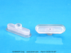 Small Oval Vacuum Suction Cup - OC25-75-SIT - ANVER Corporation